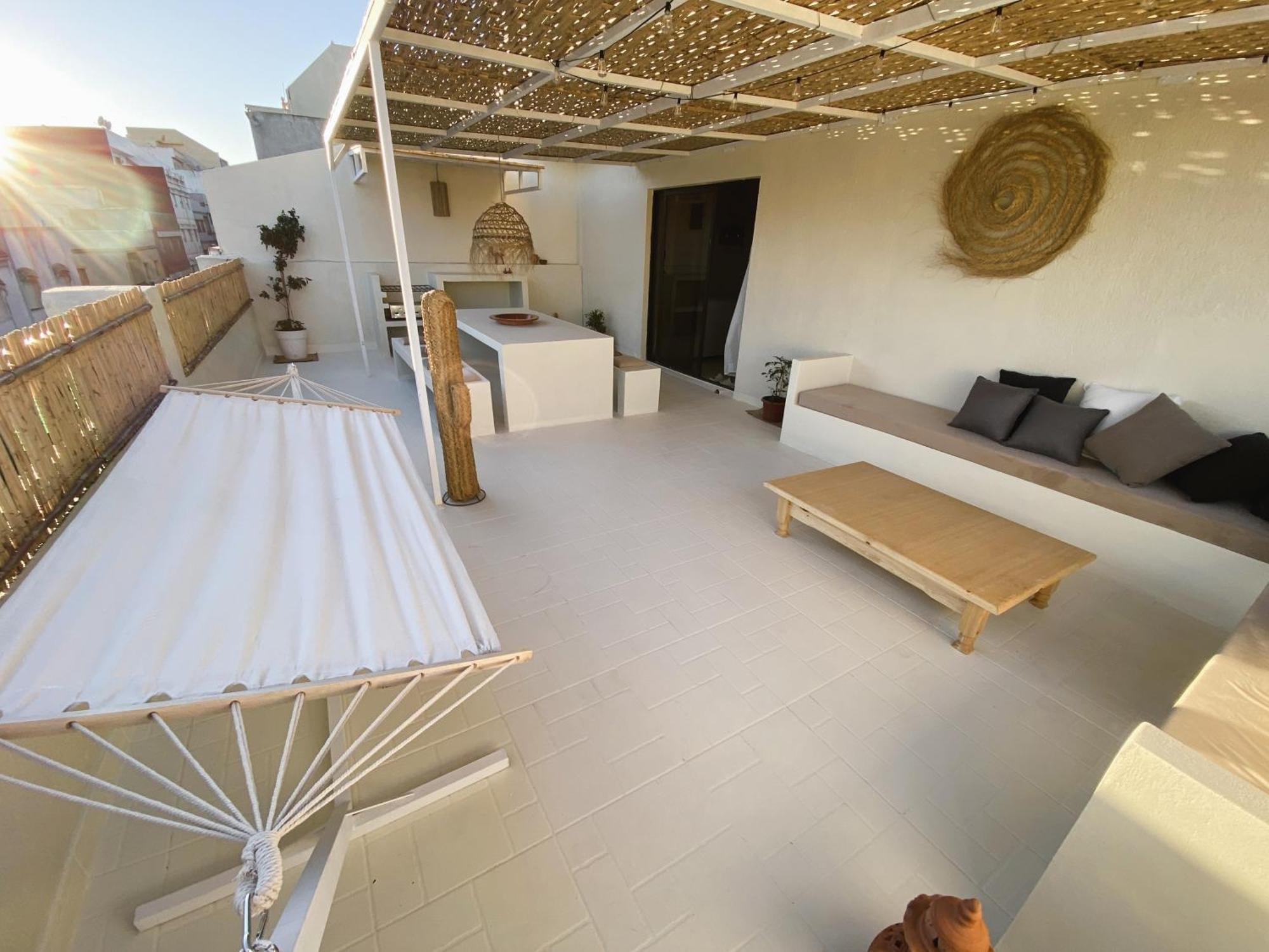 Magnificent Apartment With Private Rooftop Terrace Tanger Exterior foto